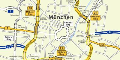Munchen anel mapa