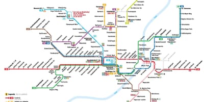 Mapa de munique eléctrico
