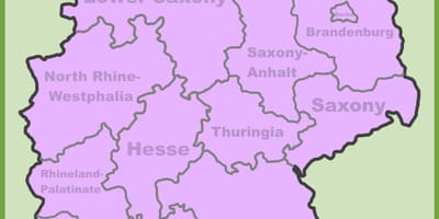 Mapa de munique localização