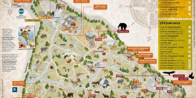 Mapa de munique zoo